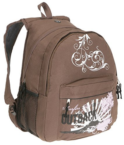 SPEAR Rucksack Out Back Schultasche Freizeitrucksack Schulrucksack Mädchen Damen 11513 Braun
