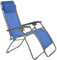Azuma Zero Gravity Reclining Relaxer Chair Multi Position Garden Outdoor Patio Sunlounger (Texteline French Blue)