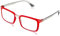 AirDP Style Men's Ares Sunglasses, C5 Soft Touch Crystal Red, 52