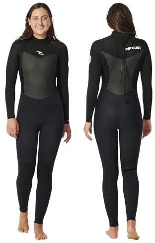 Rip Curl Omega 3/2 Mm Gb Steamer Long Sleeve Back Zip Neoprene Suit 10
