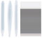 NyxSeat 3-Teilige Stift-Silikonform Mit 30 Nachfüllungen. Silikonformstift, Epoxidharzform, Harzformstift, Silikonform-Kugelschreiber-Set, Epoxidharzformstift, DIY-Formstift.