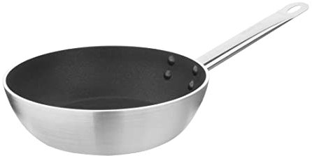 Vogue CB904 Flared Sauté Pan, 240 mm, Non-Stick, Induction Compatible