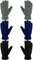 Geyoga 3 Paar Kinder Vlies Handschuhe Vollfinger Fäustlinge für Jungen Mädchen (Blau, Grau, Schwarz, XS (2-4 Jahre))