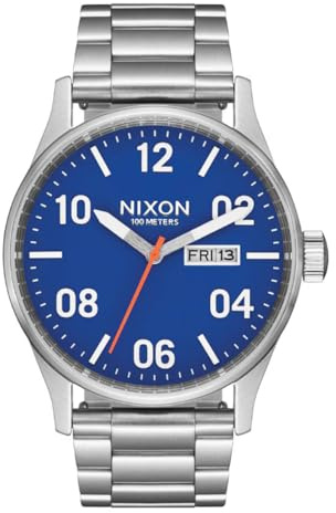 Nixon Unisex Analog Japanisches Quarzwerk Uhr mit Edelstahl Armband A356-5211-00
