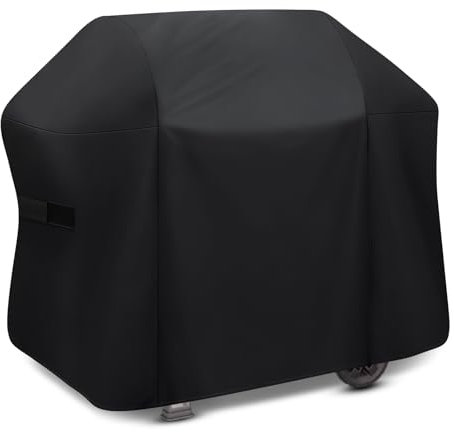 Tunansx BBQ Cover for Weber 132cm, Grill Barbecue Cover for Weber Spirit 300 Series E310, E315, E330 and Spirit ii E310, 600D Heavy Duty Waterproof Oxford Cloth, 132 cm x 66 cm x 109 cm