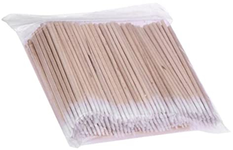 Tatuaggio a tatuaggio a tatuaggio a punta forniture permanenti per permanenti bastoncini per applicatore per trucco monouso 300pcs bastoncini di tampone di cotone, applicatore con punta di cotone