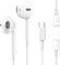 Auriculares USB C, auriculares con cable tipo C compatibles con iPhone 16 15 Pro Max Plus,iPad Pro Air,Huawei P70/60/50,Samsung Galaxy S25/S24/S22/Ultra,Google Pixel 9/8,Xiaomi,Android (blanco)