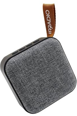 IRRADIO IR-203 Sound+, Diffusore Wireless, Bluetooth 5.0, Riproduzione Musica da USB Esterno, Portatile e Leggero, Driver Full Range 50mm, 3.5W, Risuonatore Passivo, Batteria 400mAh, Autonomia 2.40h