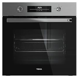 TEKA Horno Pirolítico Multifunción 60cm con AirFry, 9 Funciones de Cocinado, Pirólisis y HydroClean, Bandeja FryMaster, Modelo NEO HSB 6466 P Serie Neo