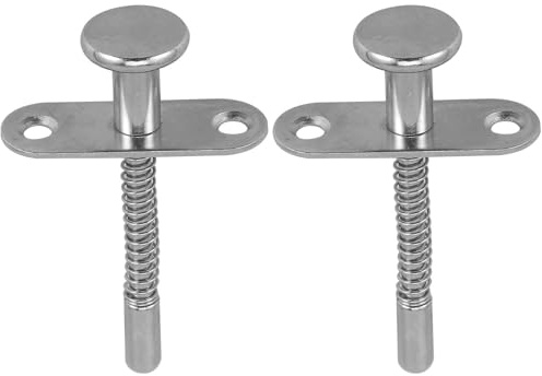 ifundom Pestillos de Resorte para Cuna de Ñiño 2 Piezas Tornillos de Fijación para Muebles Infantiles Instalación Rápida y Ajuste Seguro para Cunas de Pequeño