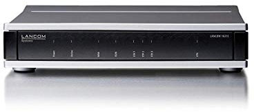 Lancom Systems 61082 - Router / LANCOM 1631E / VPN-Router / 4x 10/100/1000TX / 1x ISDN S0 / 1x USB / 1x COM / Load Balancing / QoS / inkl. 3 IPSec Lizenzen / Nachfolger v. 1611+ (LS61137)
