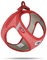 Vest Harness Merino curli Clasp Red M