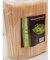 Generico 1000 palillos de bambú de 20 cm de diámetro 3 mm biodegradables palillos de dientes brochetas
