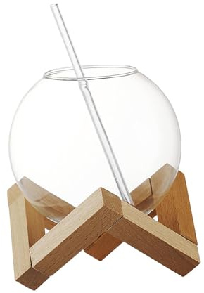 perfk Bicchiere da Bicchiere a Forma di Palla Bicchiere da Martini Bicchiere sferico in Cristallo per Bar Club Accessori Regalo di Nozze per la