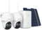 Reolink 4K 360° PTZ Camera Surveillance WiFi Exterieure sans Fil Kit, Camera Solaire WiFi Exterieur, 2,4/5Ghz WiFi, Vision Nocturne Couleur, Stockage Local, HomeHub+2XArgus PT Ultra+Panneau Solaire