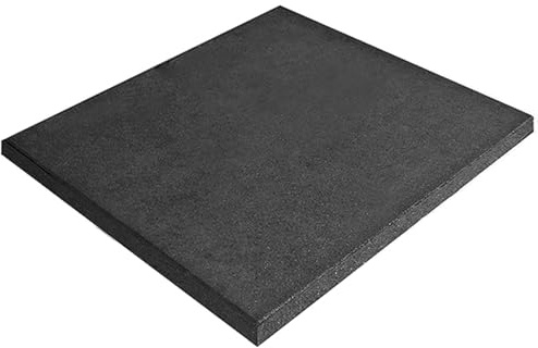 G5 HT SPORT Pavimentazione Antitrauma Antiscivolo | Pavimento Gommato Palestra 100x100cm [Spessori 2 cm e 0.8] Box Allenamento, Palestre e Aree Fitness | Grana Media (100 * 100 * 2 Cm [SPESSORE])