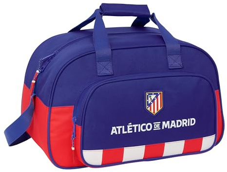 Safta ATLÉTICO DE MADRID - Bolsa de Deporte, Mochila, Ideal para Niños de Diferentes Edades, Cómoda y Versátil, Calidad y Resistencia, 40x23x24 cm