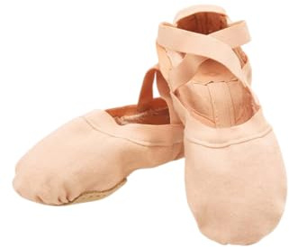 Etoile Synchrony S0625L per Bloch Scarpe da Mezza Punta Tela Elasticizzata Sport Danza Classica Ballerina Relax Saggio Prova Spettacolo Piede Elastici Ballo Insegnante (Rosa Pianta C, 5)