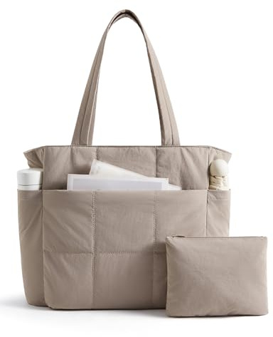 LIGHT FLIGHT Tote Bags for Women -15.6 Laptop Travel Tote with 26.5L