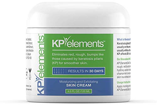KP Elements Keratosis Pilaris Treatment Cream - Keratosis Pilaris Cream for Arms and Thighs - Clear up Red Bumps Today by Combining Our KP Cream and Body Scrub (1)