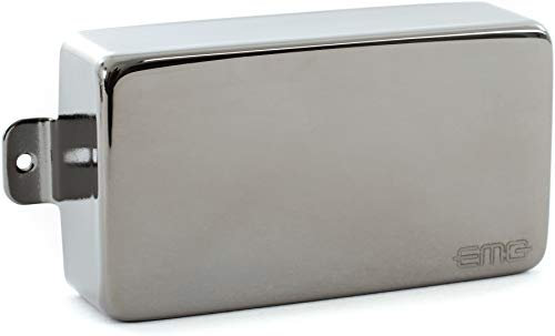 EMG 81 E-Gitarren Humbucker Tonabnehmer Edelstahl schwarz/chrome