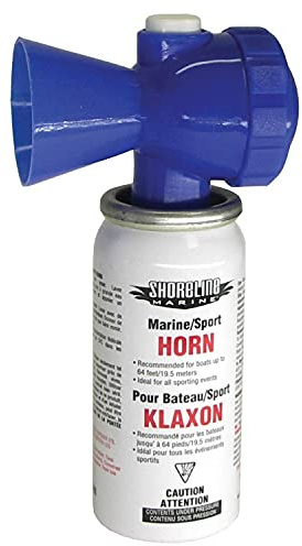 Shoreline Marine Air Horns | 120 Decibels Sound, Audible Up to 1 Mile
