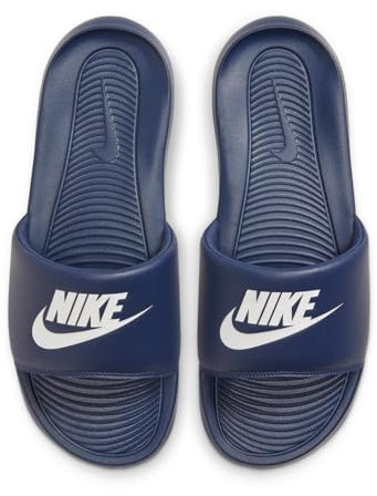NIKE Victori One, Chanclas Hombre, Midnight Navy White 401, 47.5 EU