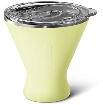 BrüMate MargTini 10oz Martini Margarita Tumbler - Made With Vacuum-Insulated Stainless Steel (Prickly Pear)