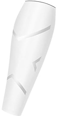 Medias Compresivas Mangas de compresión for pantorrilla for hombres y mujeres, manguito de compresión for piernas, soporte for pantorrilla for correr, andar en bicicleta, viajar, 1 ud.(White,XL)