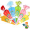 Schultüte Klein Kindergartentüte- 12 Zuckertüte Geschwister Schultüte zur Einschulung Befüllen Kindergartentüte Schulkind Schultüten Bastelset Schulstart Einschulung Geschenk Schulanfang Party Deko