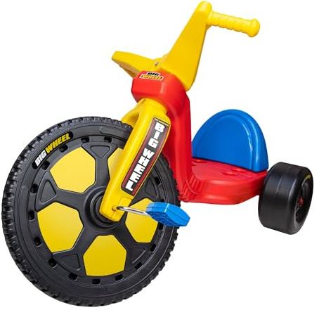 Schylling Big Wheel Chopper - BWCHP - Low-Riding Tricycle with Adjustable Seat for Growing Child up to 70 lbs. - Original Classic Bike - Ages 3 and Up