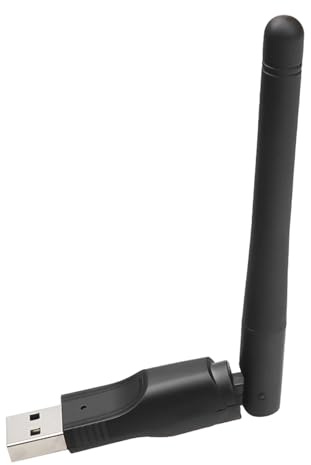 Adaptador WiFi - Doongle De Red Inalámbrica De Alta Velocidad | DONGLE WiFi Con Un Rango De Señal Fuerte Y Una Fácil Configuración | Adaptador Wifii Para PC | Adaptación Para Ordenador Wiifi FOOR