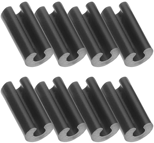 50pcs Black Rubber Sink Wire Rack Feet U-Shaped Pads | Sink Protectors for Kitchen Sink, Anti-slip Support for Bowl Rack, Simple Sturdy Replacement Set