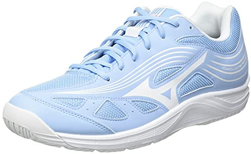 Mizuno Damen Cyclone Speed 3 Volleyball-Schuh, Bluebell/White/IgnitionR, 46 EU
