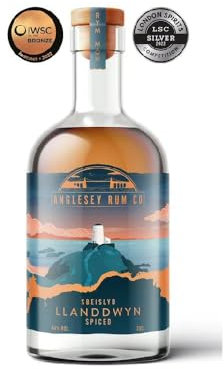Anglesey Rum Co - Llanddwyn Spiced Welsh Rum 70cl - 40% ABV