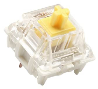 Pack of Gateron ks-9 Key Switches for Mechanical Gaming Keyboards | Plate Mounted (Gateron Yellow, 10 Pcs)