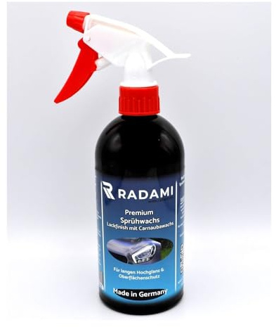 Sprühwachs Spray Wax Schnellwachs Lackversiegelung Spraywachs Autopolitur Autowachs z.sprühen Lackfinish 500 ml