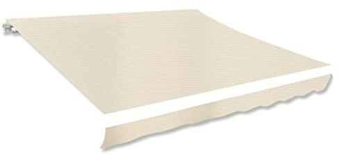 AUVYI Telo di copertura per tende da sole 3x2,5m (senza cornice), tessuto di ricambio impermeabile, di alta qualità