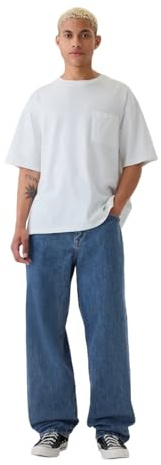 GAP Mens Baggy Fit Denim Medium Wash 34X30