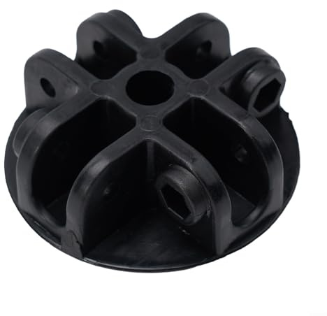 1/2/3 Pcs 4-Way Roof Centre Bracket Pop-up Gazebo Replacement Tent Spare Parts Canopy Connector Plastic Black for Pavilion Tent Parasol Gazebo (1pc )