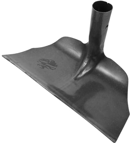 Abaodam Pala De Limpieza De Raspador De Desechos De Vacas Raspador De Estiércol De Granja De Estiércol De Aves De Corral De Metal Pala para