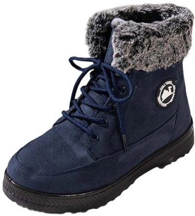 Apres Ski Femme Bottes De Neige Raquette Pour Botte Chaussure Hiver Snow Boots Bottine Chaudes Chaussures Glacia Barefoot Bottines Imperméable Fourrées Fourrees Chaude D'hiver Grand Froid Fourrée