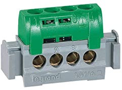 Legrand Repartidores 004830 - Bornas Repart. 4P Ip2 Tierra