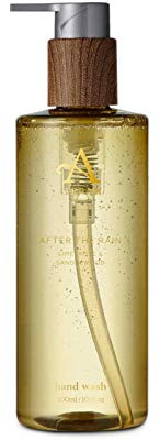 Arran Sense of Scotland After the Rain Hand Wash 300ml, Luxury Hand Soap | Rose Petal and Musk Heart, Soft Sandalwood Base, Gentle Everyday Cleansing, Pump Dispenser for Kitchen