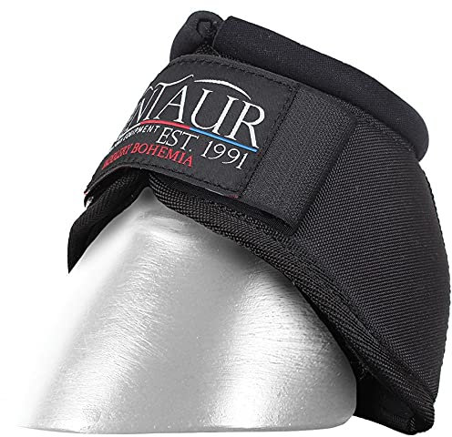 KenTaur Hufglocken anatomisch stabil, Reißfest & Strapazierfähig mit Neopren-Polsterung, Größe:3, Farbe:schwarz