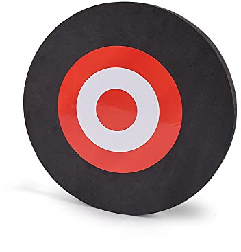 Arrow Targets EVA Foam Round Target for Archery Shooting, Black, 1 Piece