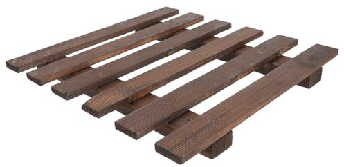 Mipcase Robusta Scala da Balcone in Legno per Fioriera Supporto per Fioriera Decorazione per Esterni/interni Supporti per Vasi di Fiori