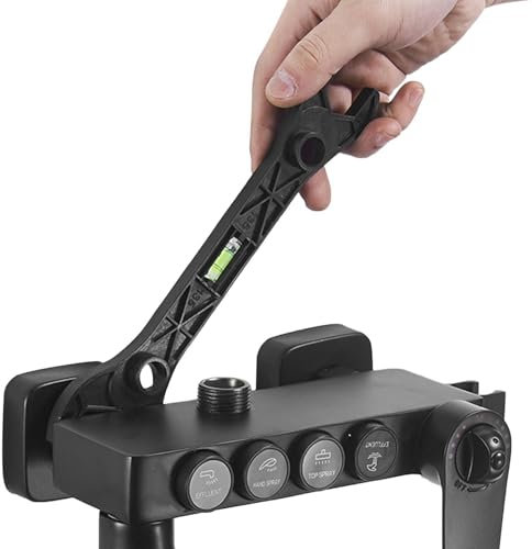 Zunishaone da bagno multifunzione | serraggio e accessorio di montaggio per rubinetti, lavandini e | Robusta universale per il lavoro sanitario, un'installazione rapida e sicura