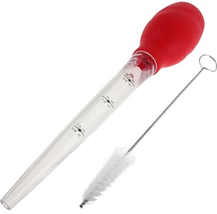 Gatuida per Cucina con Tubo Silicone e Pulizia Accessori per BBQ e Friggitrice Ad Aria Estrattore per Carne e Utensili Versatili per