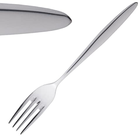 Olympia Saphir Dessert Fork 18/0 Stainless Steel Cutlery High Polish Finish 12pc
